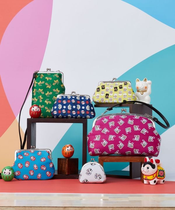 MINGEI GAMAGUCHI Double Clasp Purse