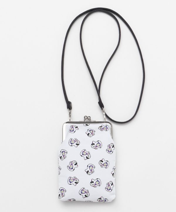 NIPPON MINGEI - GAMAGUCHI Clasp Shoulder Bag