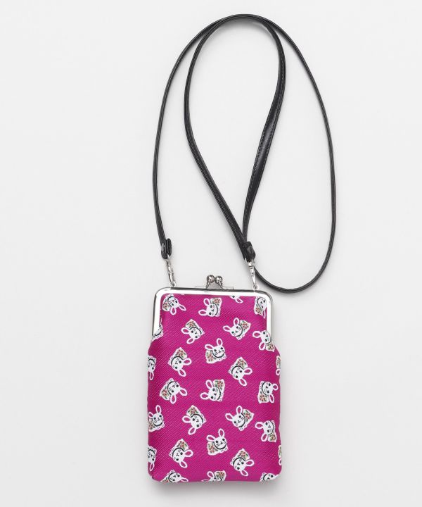 NIPPON MINGEI - GAMAGUCHI Clasp Shoulder Bag