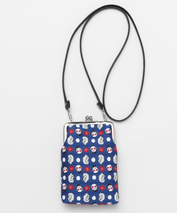 NIPPON MINGEI - GAMAGUCHI Clasp Shoulder Bag