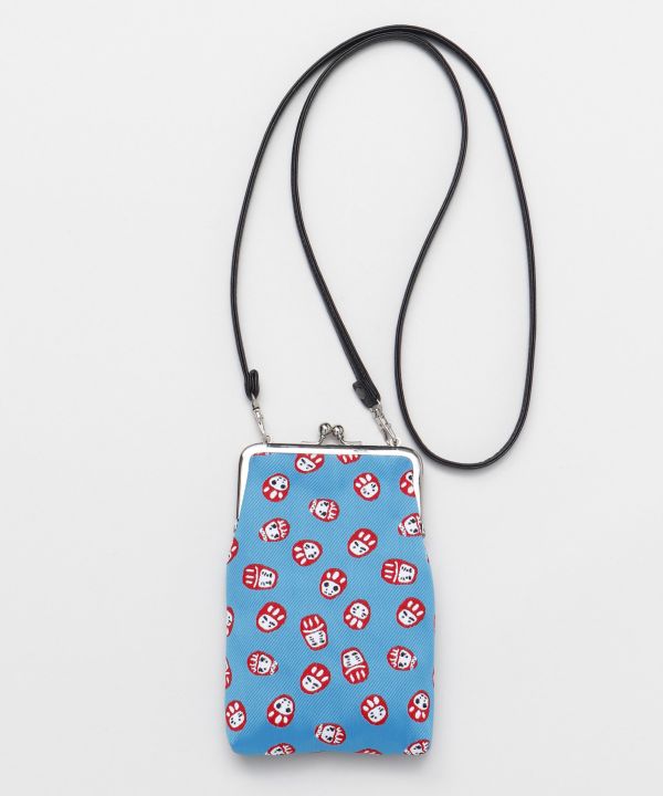 NIPPON MINGEI - GAMAGUCHI Clasp Shoulder Bag