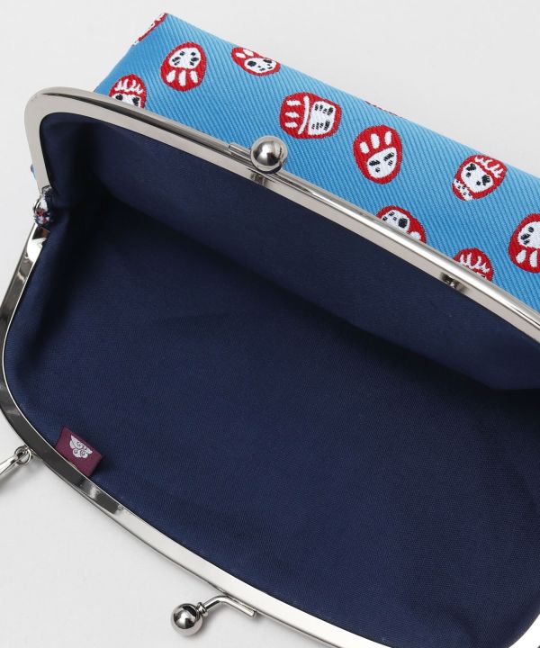 NIPPON MINGEI - GAMAGUCHI Clasp Handbag