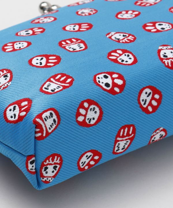 NIPPON MINGEI - GAMAGUCHI Clasp Handbag