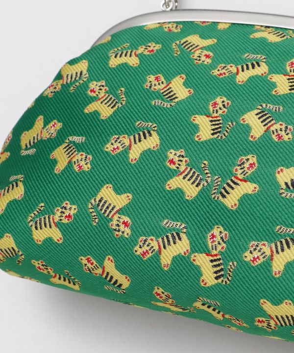 NIPPON MINGEI - GAMAGUCHI Clasp Handbag