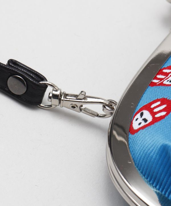 NIPPON MINGEI - GAMAGUCHI Clasp Handbag