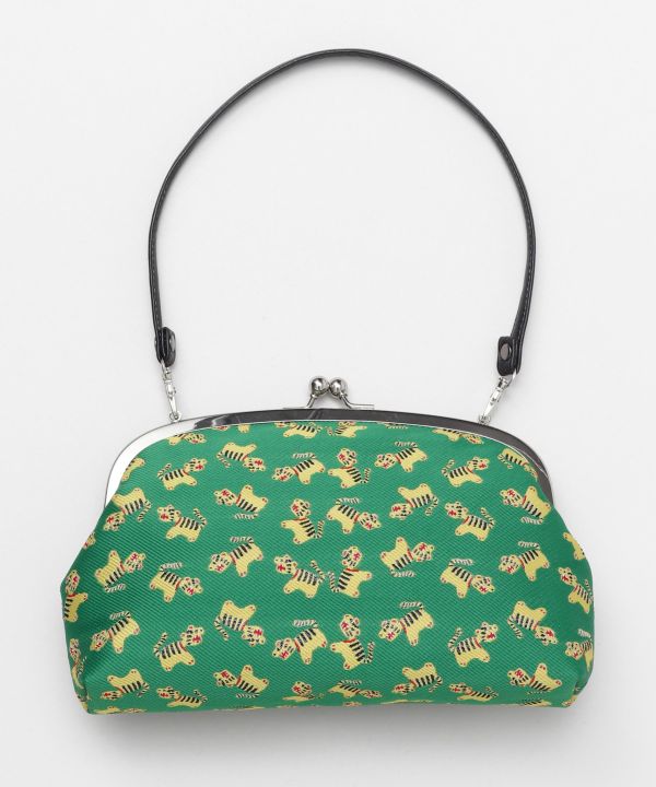 NIPPON MINGEI - GAMAGUCHI Clasp Handbag