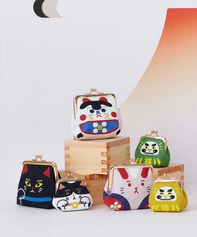 NEKO GAMAGUCHI Clasp Small Pouch