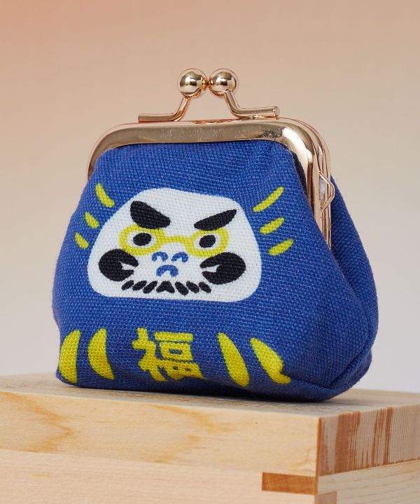 DARUMA GAMAGUCHI Clasp Small Pouch