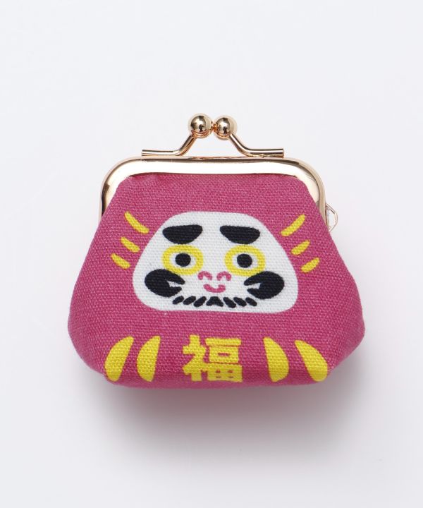 DARUMA GAMAGUCHI Clasp Small Pouch
