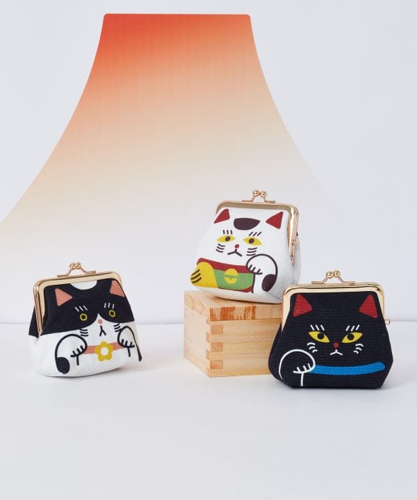 NEKO GAMAGUCHI Clasp Pouch