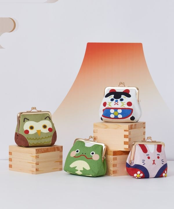 MINGEI GAMAGUCHI Clasp Pouch