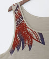 Tribal Feather Print Tank Top