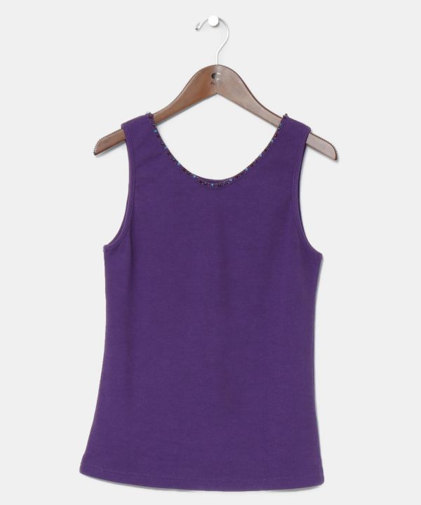 Bead Embellished 2 WAY Tank