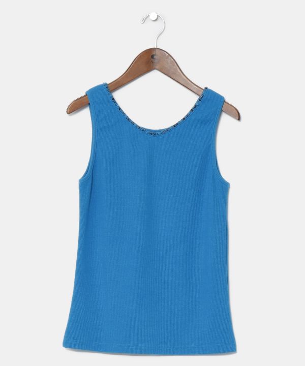 Bead Embellished 2 WAY Tank