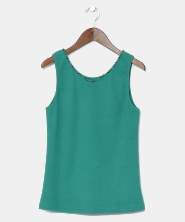 Bead Embellished 2 WAY Tank