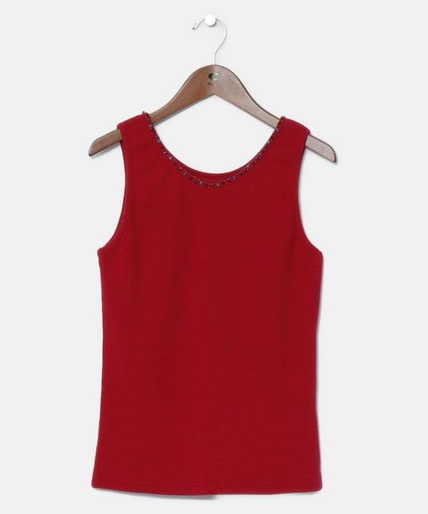 Bead Embellished 2 WAY Tank