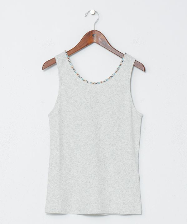 Bead Embellished 2 WAY Tank