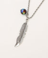 HOTARUDAMA Feather Necklace