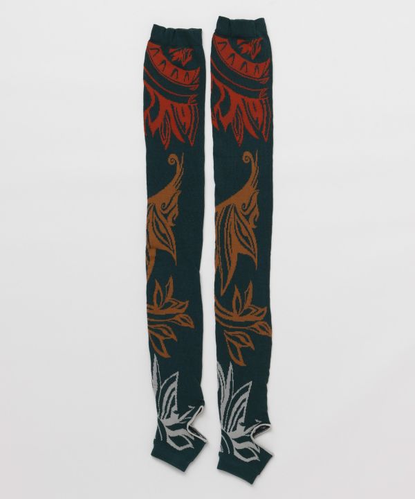 Gradient Navajo Pattern Leg Warmers