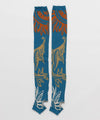Calentadores de piernas con patrón navajo degradado