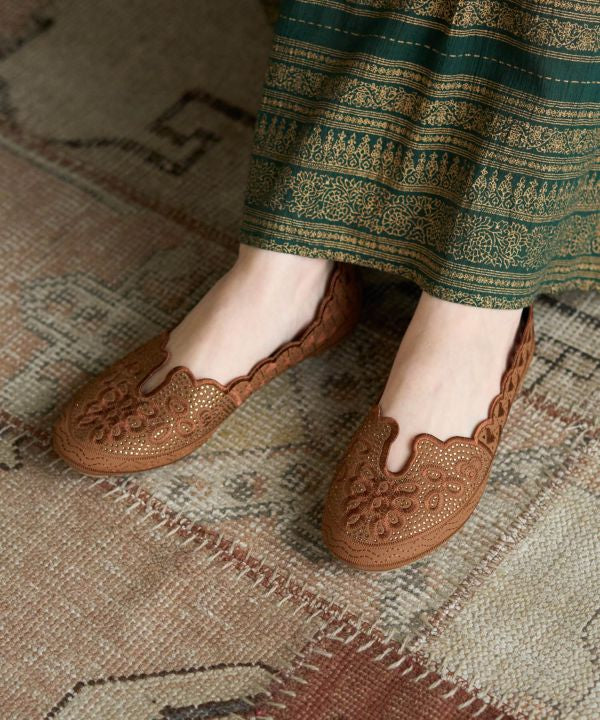 Round Toe Flat Bohemian Shoes