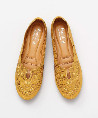 Round Toe Flat Bohemian Shoes