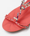 Sandal Wedges Bohemian - PINK CAHAYA