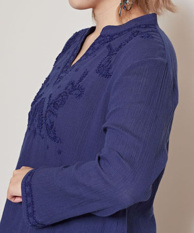 Lucknow Embroidery Top - M