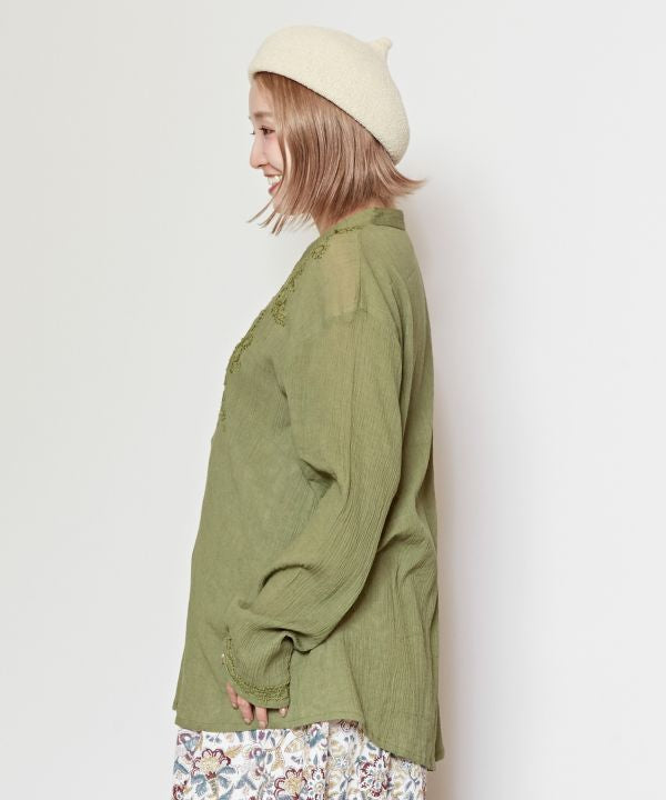 Lucknow Embroidery Top - L