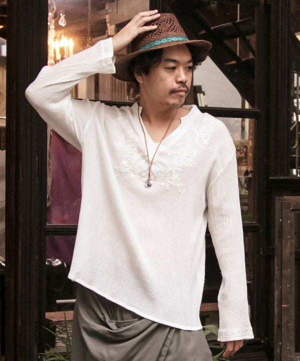 Lucknow Embroidery Top - L