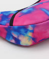 Tie Dye Pattern Round Shoulder Bag