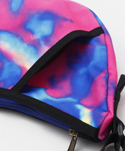 Tie Dye Pattern Round Shoulder Bag