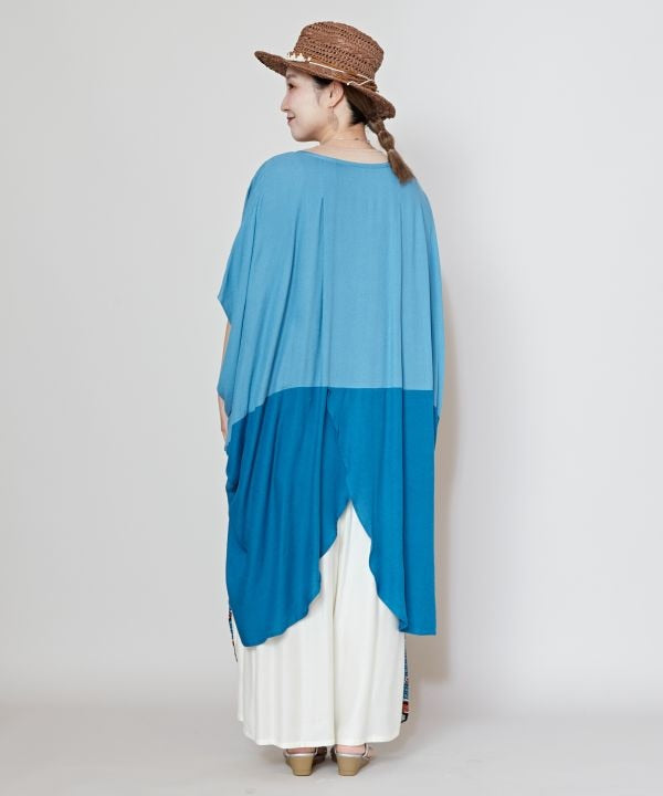 Swallow-tail Bohemian Top and Tank Set Tops by AMINA - Ametsuchi