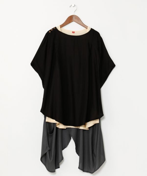 Swallow-tail Bohemian Top and Tank Set Tops by AMINA - Ametsuchi