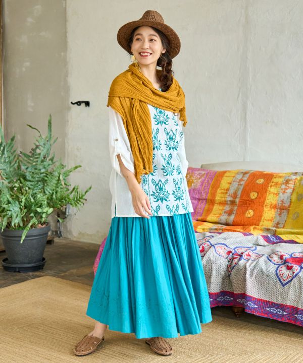 Cotton Crepe Kurta Top