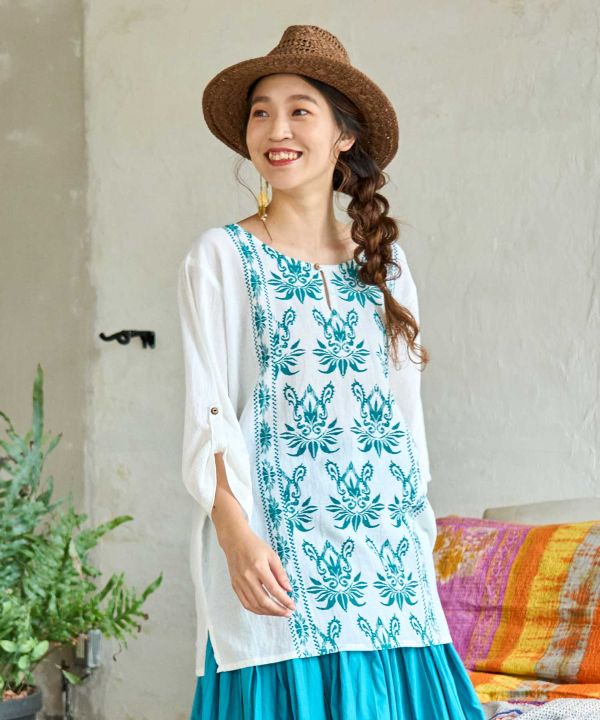 Cotton Crepe Kurta Top