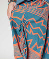 Pantalones harén versátiles con estampado geométrico