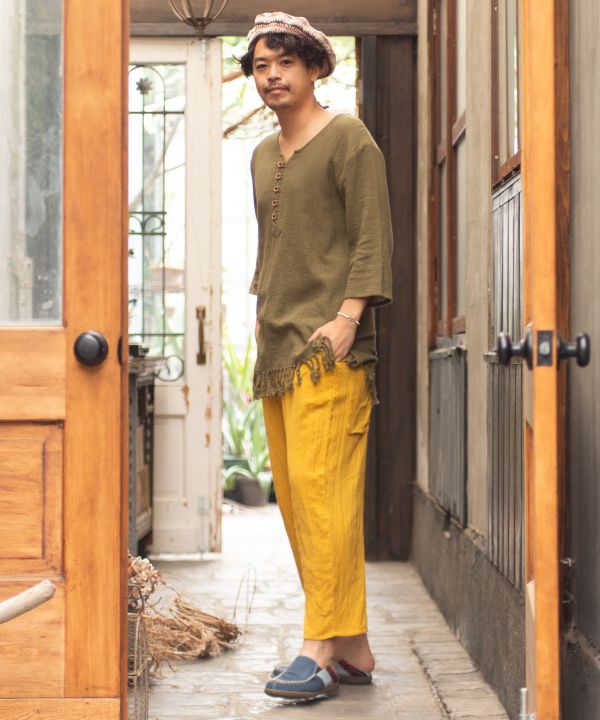 Indian Cotton Bohemian Staple Top