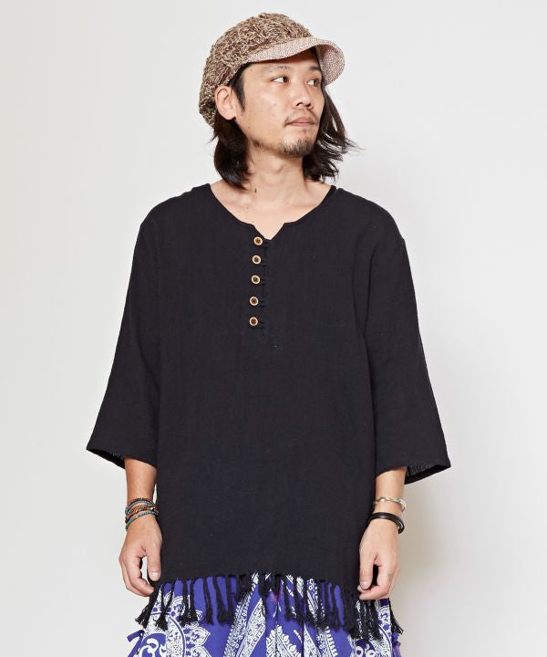 Indian Cotton Bohemian Staple Top