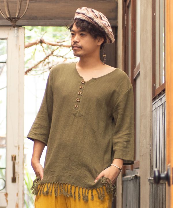 Indian Cotton Bohemian Staple Top