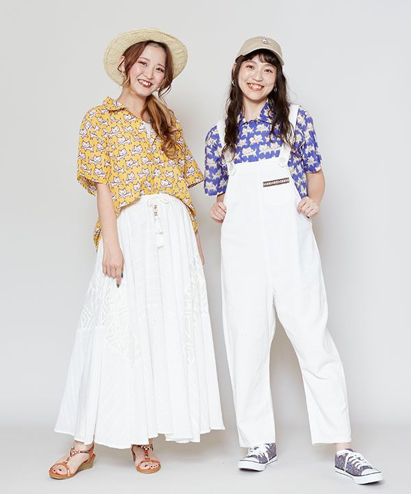 OKAKA Block Print Unisex Shirt