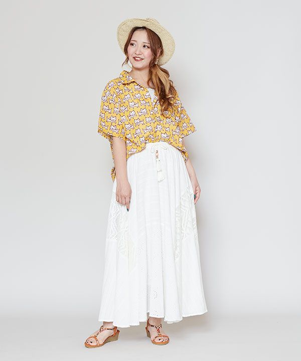 OKAKA Block Print Unisex Shirt