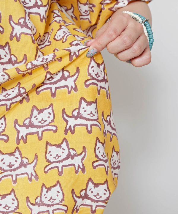 OKAKA Block Print Unisex Shirt