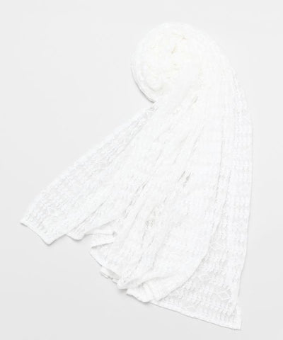 Fluffy Lace Scarf