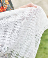 Fluffy Lace Scarf