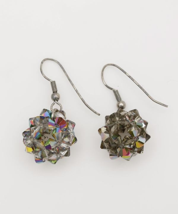 Czech Glass Ball Earrings