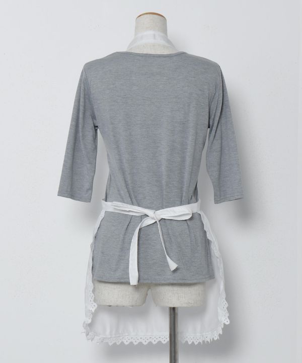 White Lace Apron
