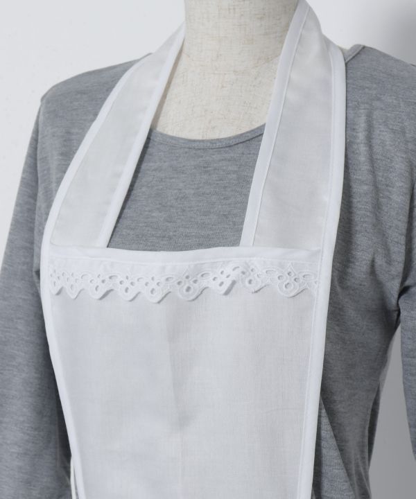 White Lace Apron