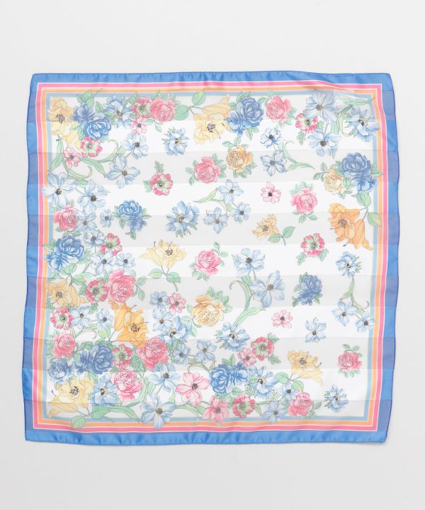 Retro Like Floral Scarf