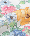 レトロな花柄スカーフ